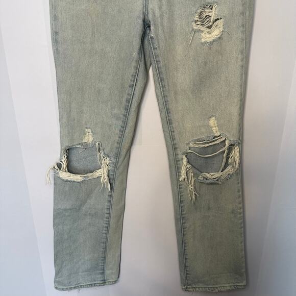 BDG Urban Outfitters Bootcut High Rise Ultra Distressed Jeans 27 - Picture 4 of 9